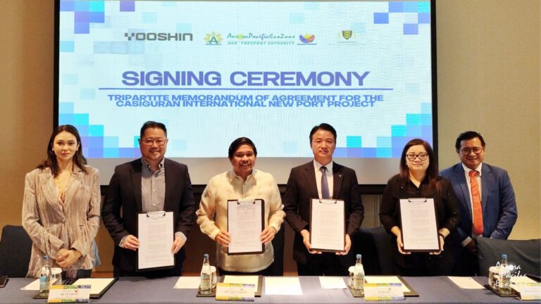 APECO signs Korean-Philippines pact for Casiguran port project