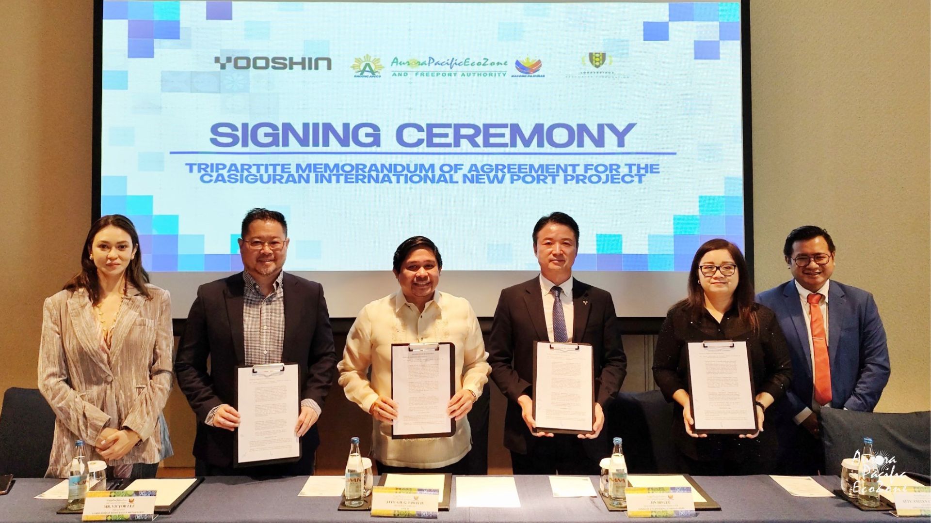 APECO signs Korean-Philippines pact for Casiguran port project