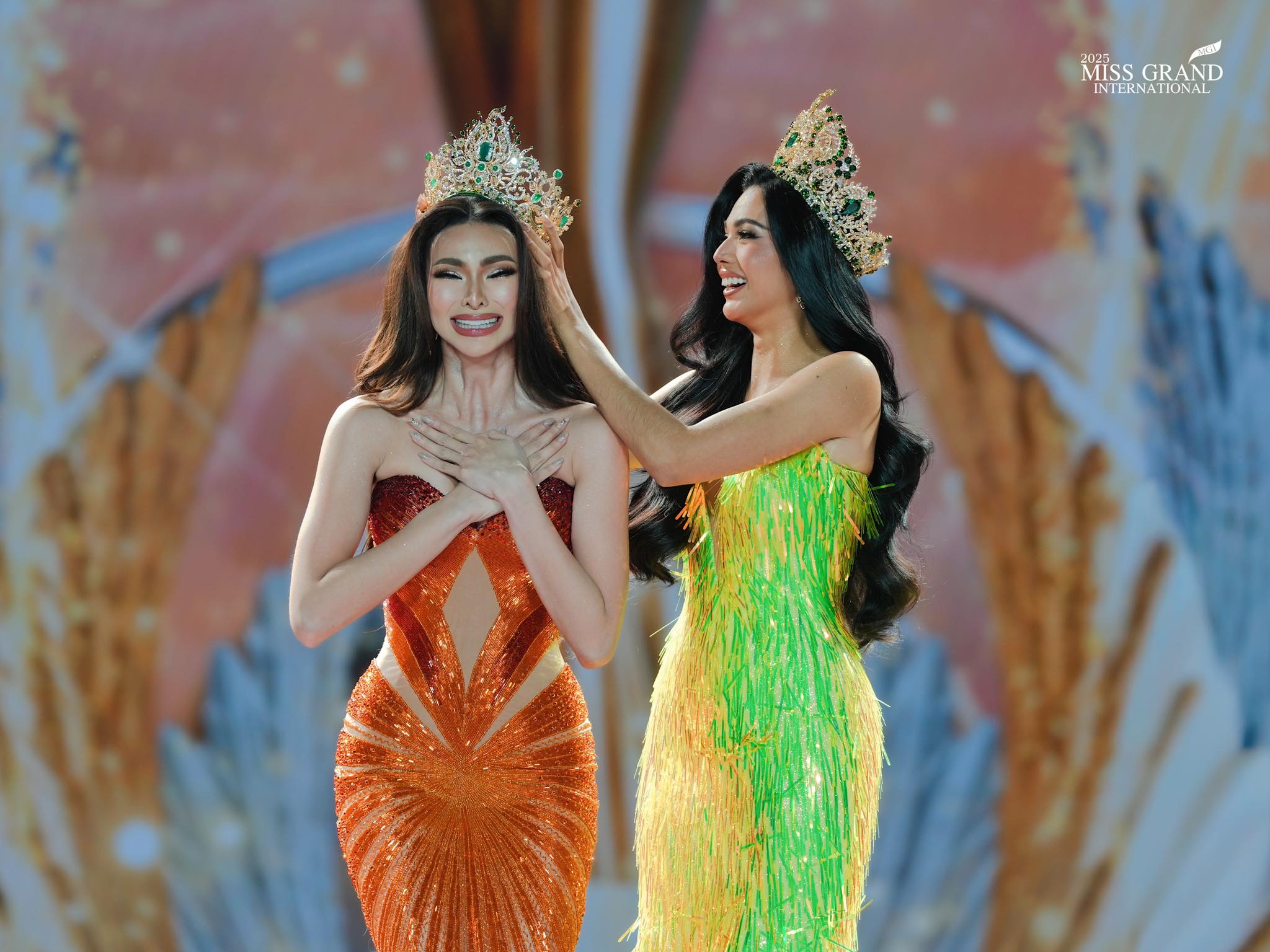 Emma Tiglao wins Miss Grand International 2025 crown in Bangkok