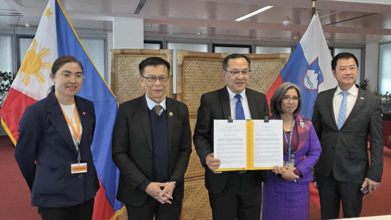 Philippines and Slovenia sign declaration to strengthen labor cooperation