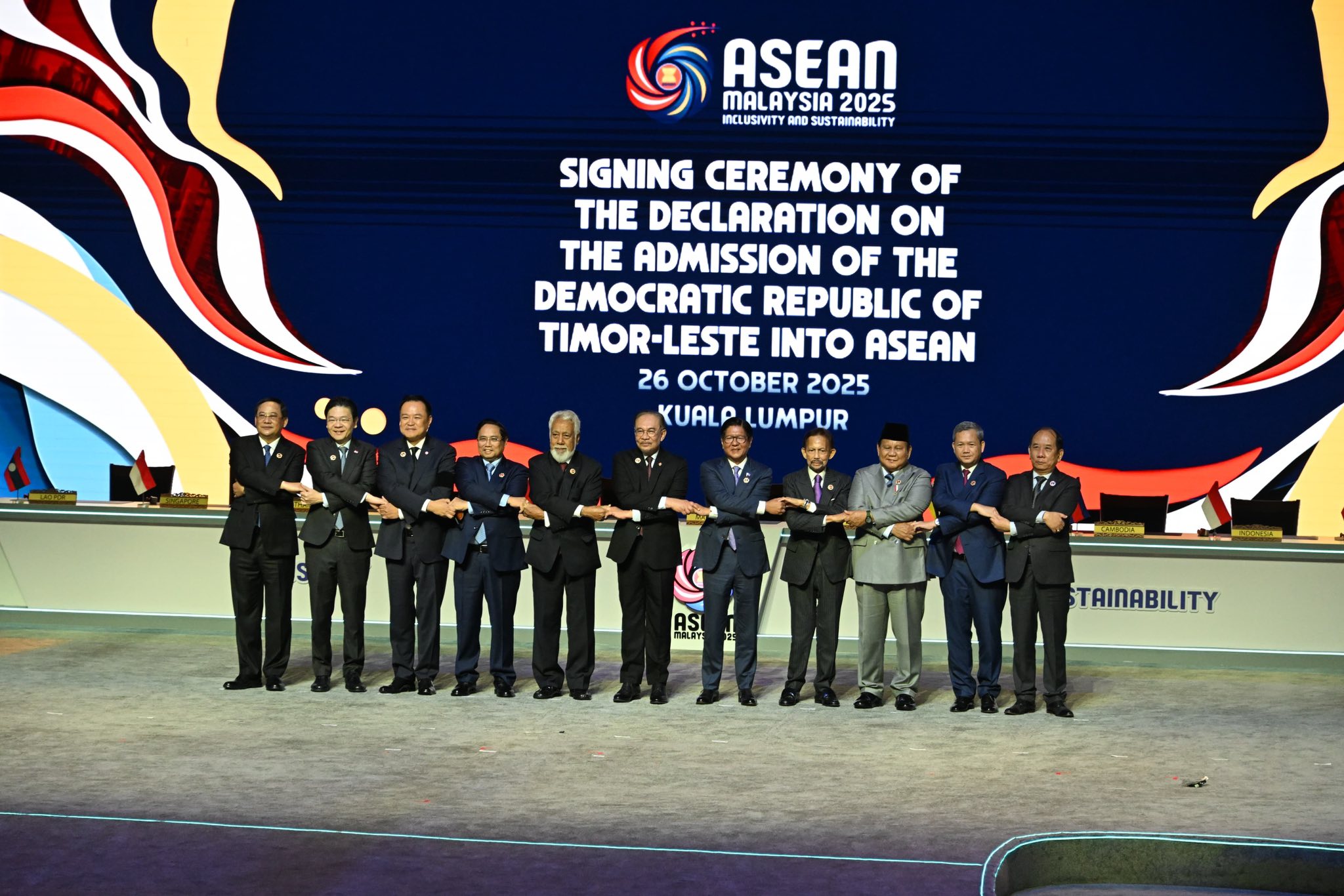 Timor-Leste joins ASEAN as 11th member state