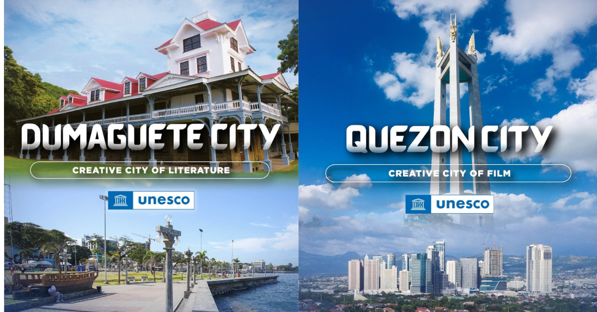 Dumaguete, Quezon City named UNESCO Creative Cities